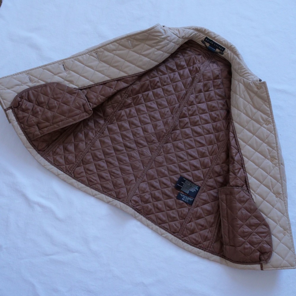 Modern black label Ralph Lauren quilted lightweight barn coat - Picture 5 of 8